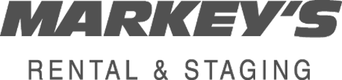 Markey's Rental and Staging Logo